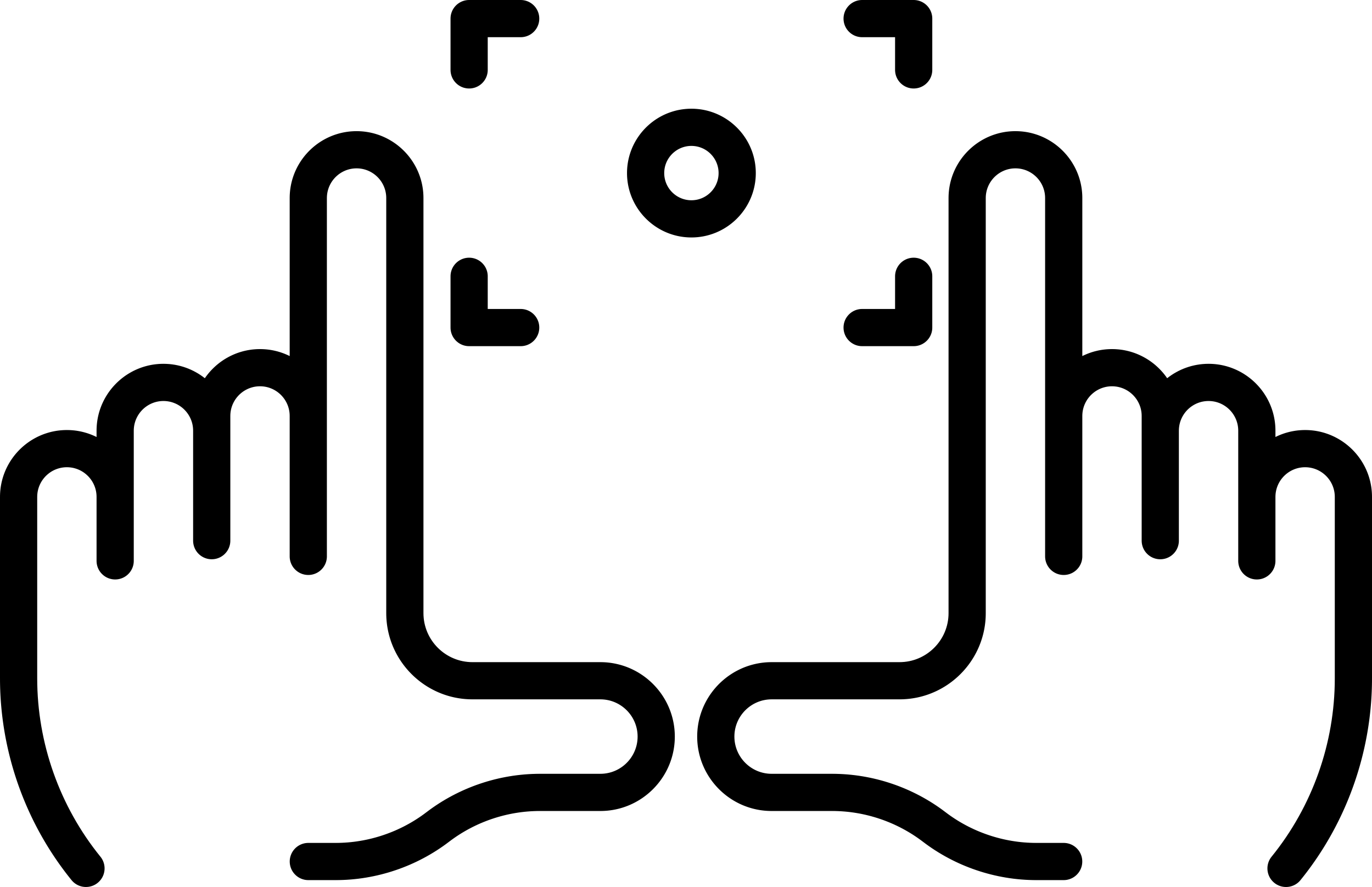 Hands And Scope Laser Cut Svg File Free Vectors
